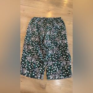 Banana Republic linen pajama pants zebra size XL
